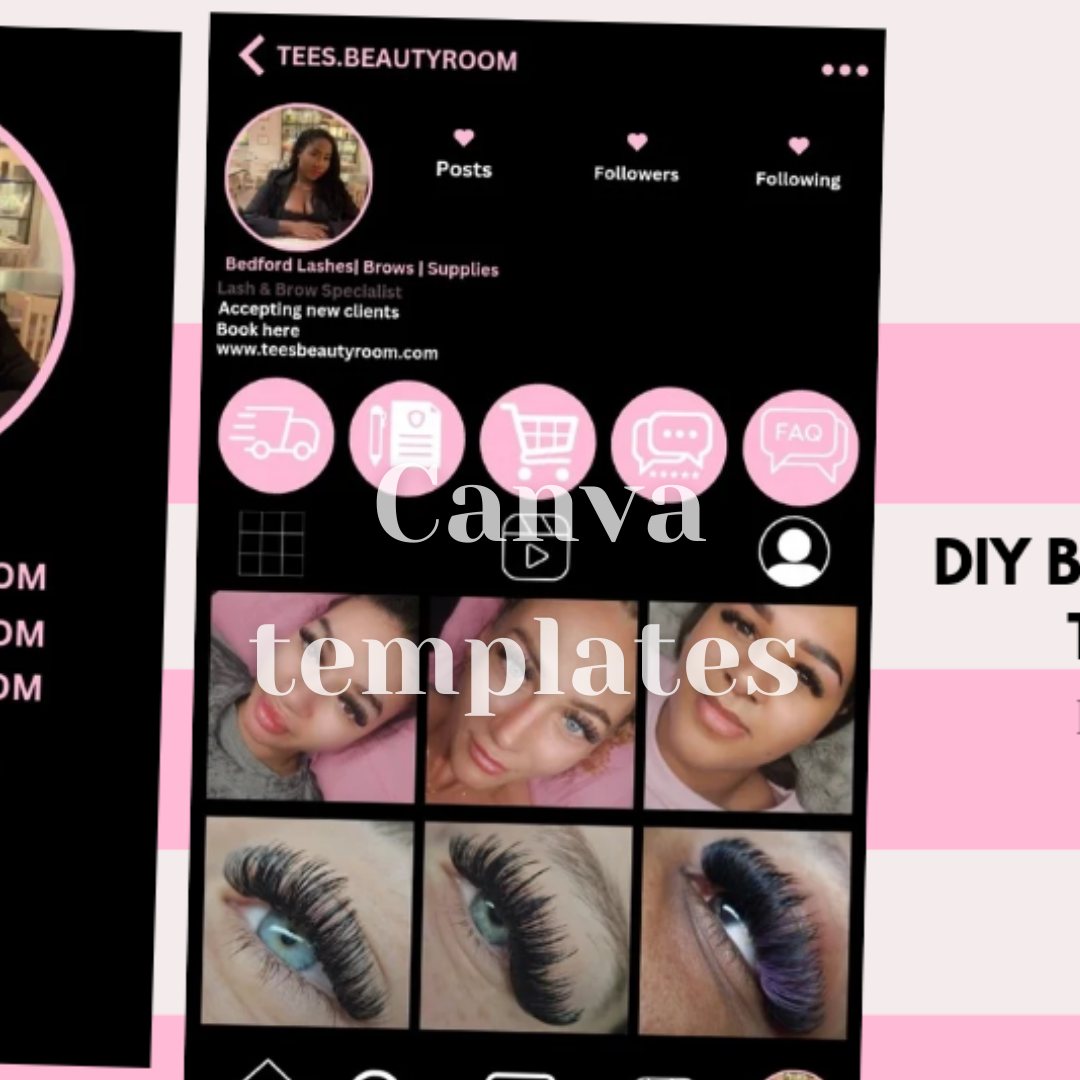 Canva editable templates